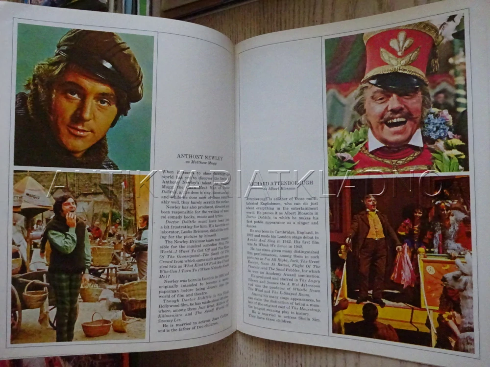 DR. DOLITTLE, R. HARRISON, ANGLICKY, PROGRAM