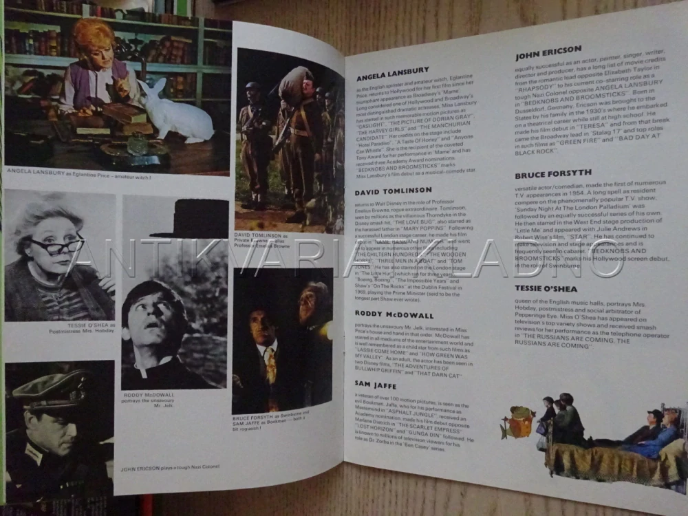 KOUZELNÁ SLEČNA PRICEOVÁ, DISNEY, A. LANSBURY, ANGLICKY, PROGRAM