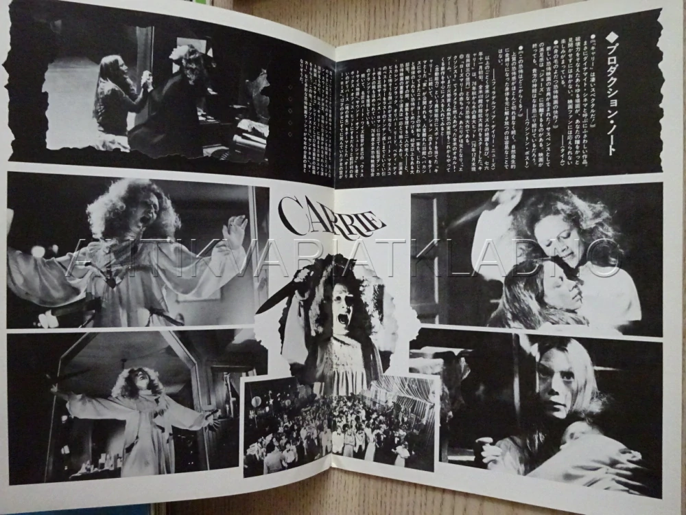 CARRIE, S. SPACEK, JAPONSKY, PROGRAM