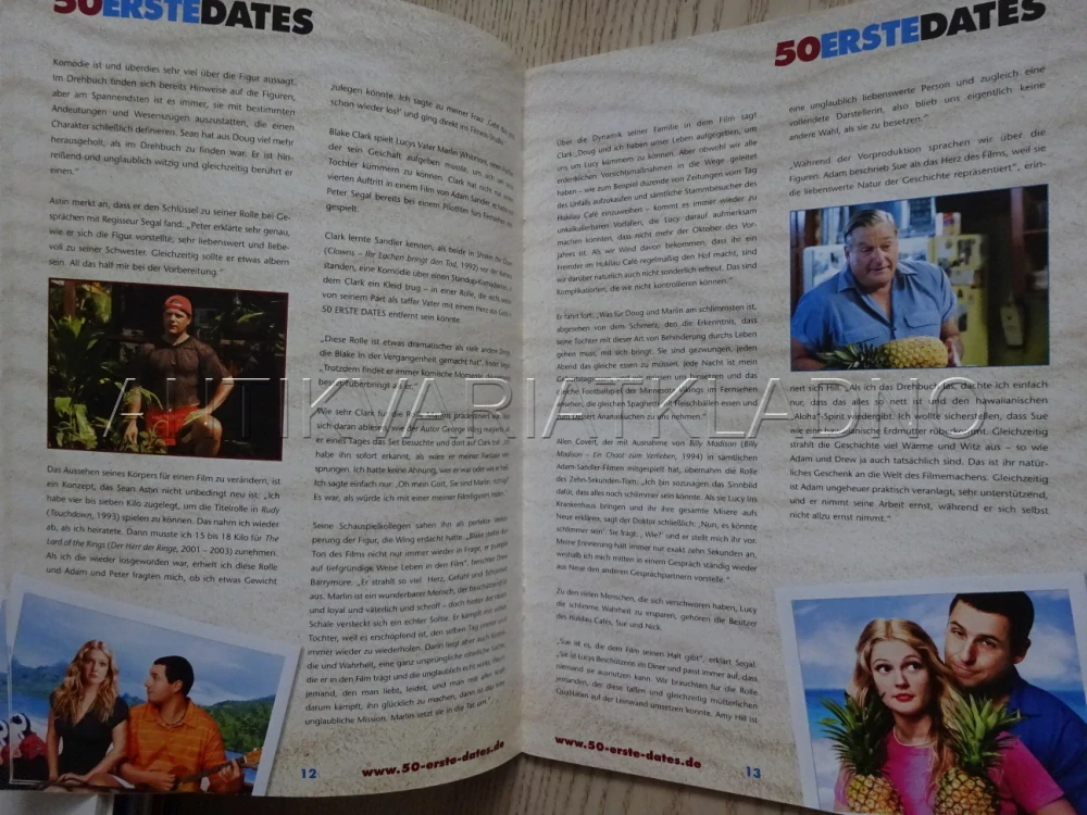 50X A STÁLE POPRVÉ, A. SANDLER, NĚMECKY, PROGRAM