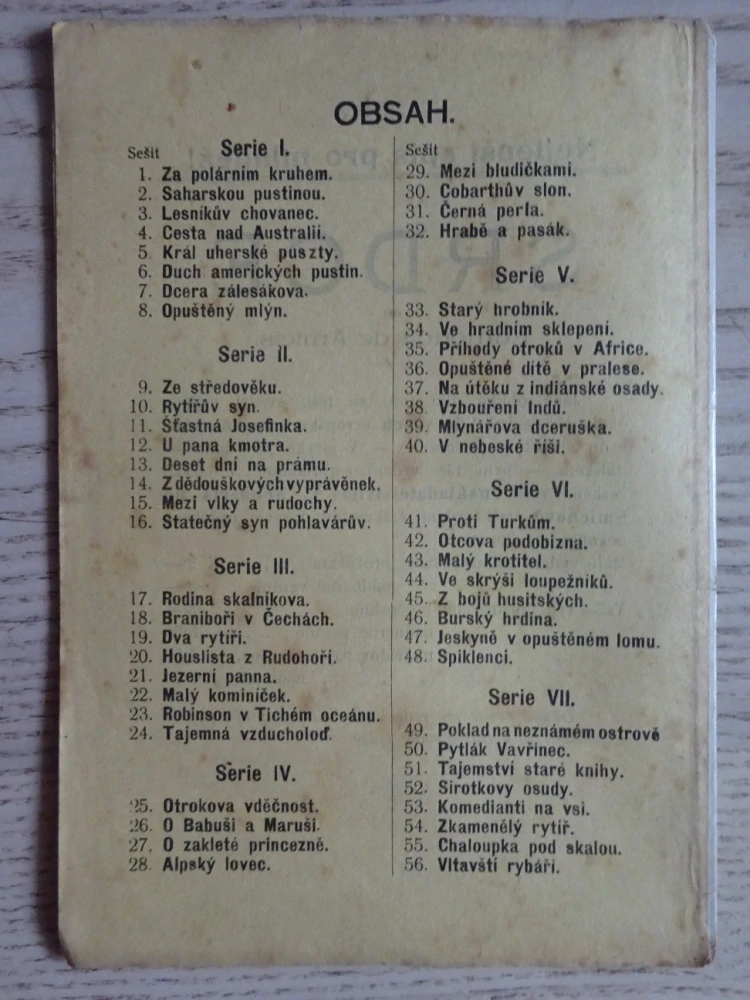 O BABUŠI A MARUŠI, POHÁDKA