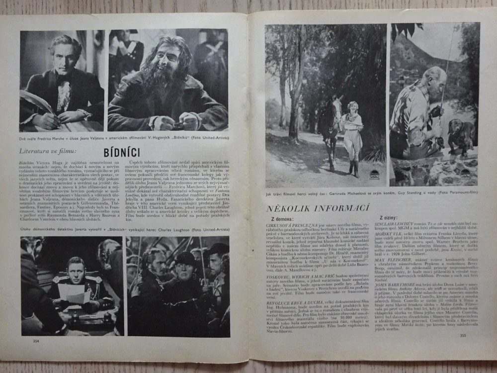 KINOREVUE, Č. 21, 1936, PAVEL BIELEK