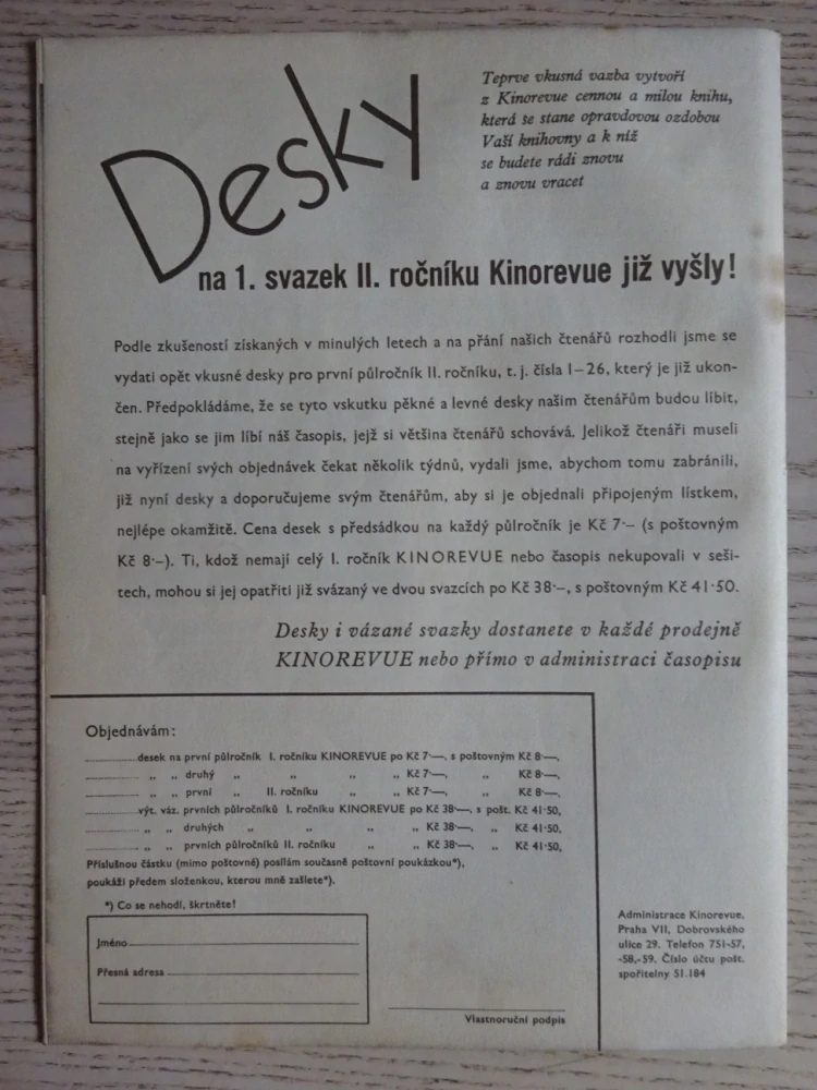 KINOREVUE, Č. 26, 1936, SHIRLEY TEMPLE