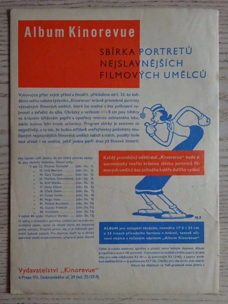 KINOREVUE, Č. 43, 1936, LILIAN HARVEY