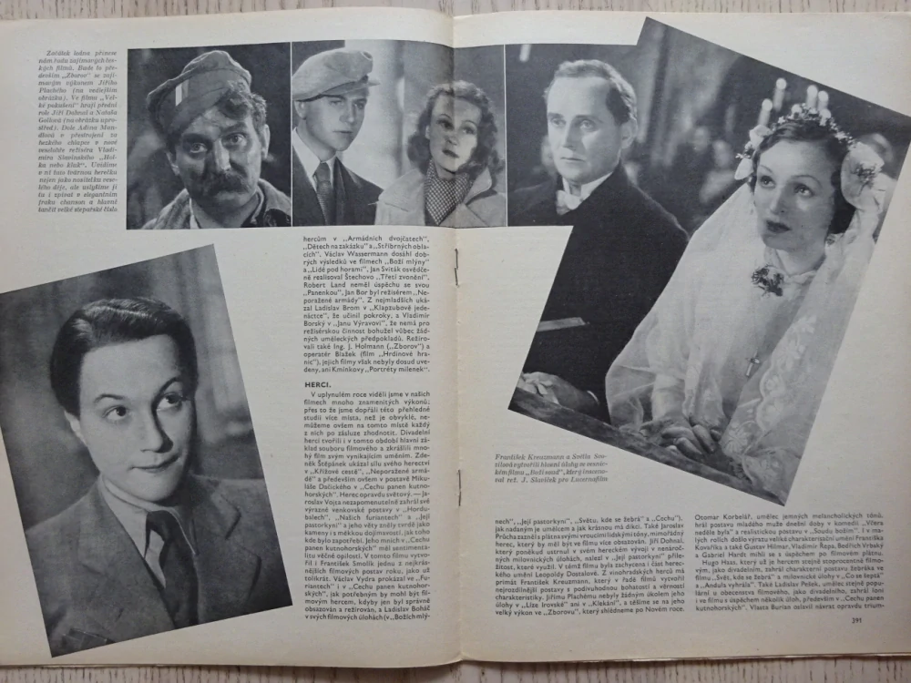 KINOREVUE, Č. 20, 1939, JIŘÍ PLACHÝ