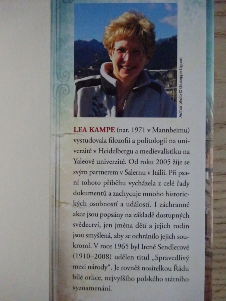 IRENA SENDLEROVÁ, ANDĚL Z VARŠAVY, LEA KAMPE, **an