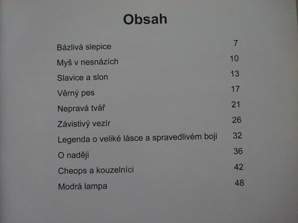 EGYPTSKÉ POHÁDKY A BAJKY, MARCELA KOHOUTOVÁ, **an