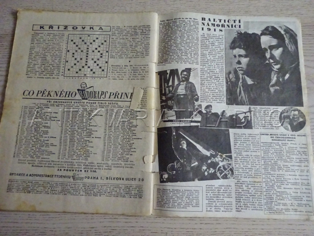 RODOKAPS Č. 176, IV. ROČNÍK, KRÁL ZÁPADU, MAX BRAND