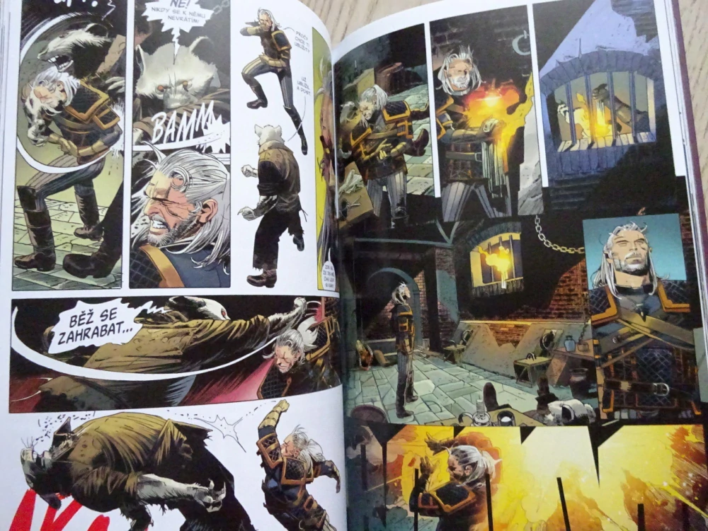 ZAKLÍNAČ, CORVO BIANCO, KOMIKS, **an