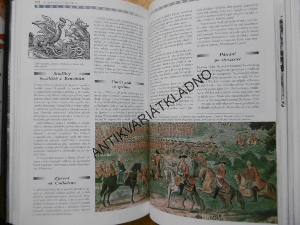 ALMANACH TAJEMNA, NADPŘIROZENÉ JEVY V BĚHU STALETÍ, **an