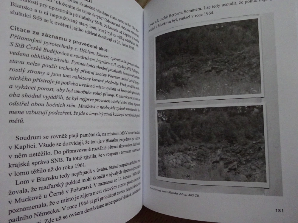 NACISTICKÉ POKLADY A STB, JAROSLAV V. MAREŠ, **an