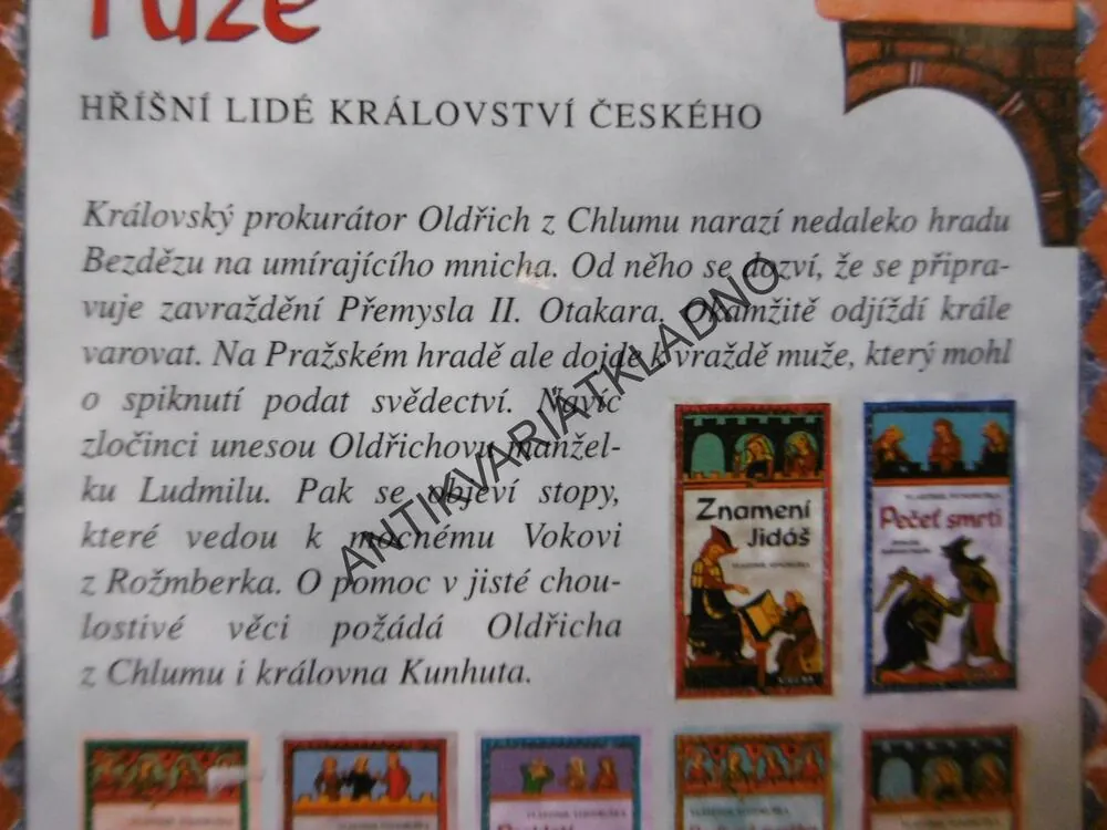 ZNAMENÍ ROŽMBERSKÉ RŮŽE, VLASTIMIL VONDRUŠKA, **an