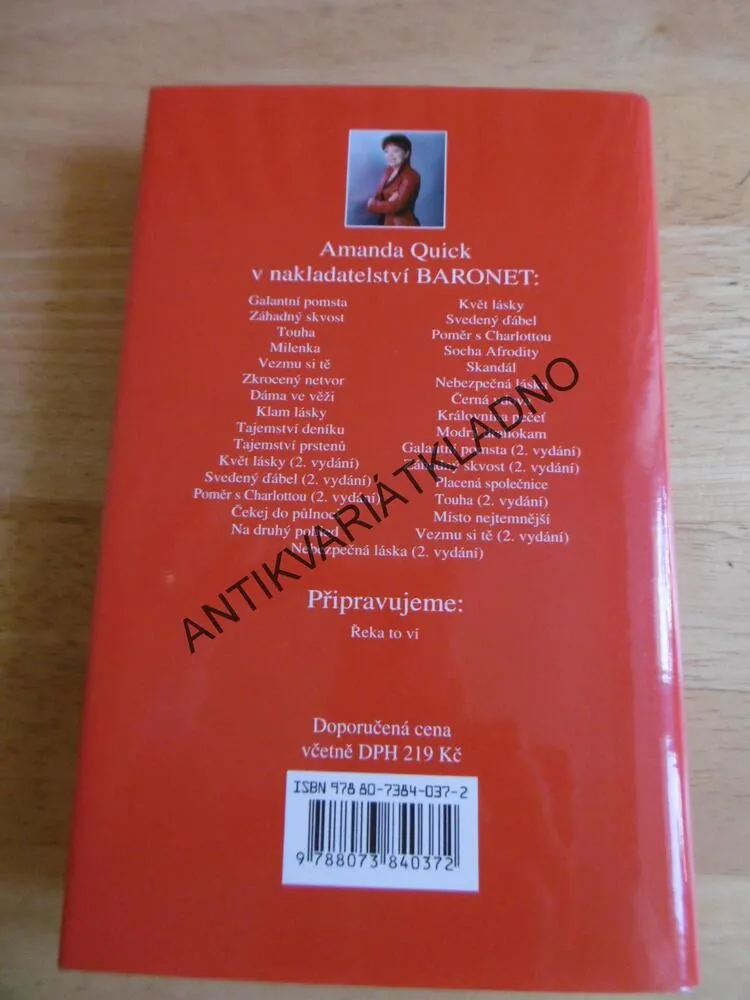 NEBEZPEČNÁ LÁSKA, AMANDA QUICK