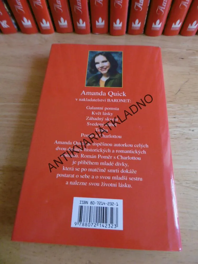 POMĚR S CHARLOTTOU, AMANDA QUICK, **an