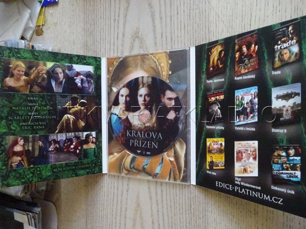 KRÁLOVNA PŘÍZEŇ, S. JOHANSSON, E. BANA, N. PORTMAN, DVD FILM