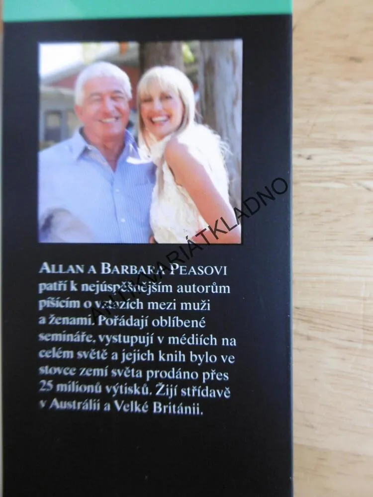 PROČ MUŽI NEPOSLOUCHAJÍ A ŽENY NEUMĚJÍ ČÍST V MAPÁCH, ALLAN A BARBARA PEASOVI, **an