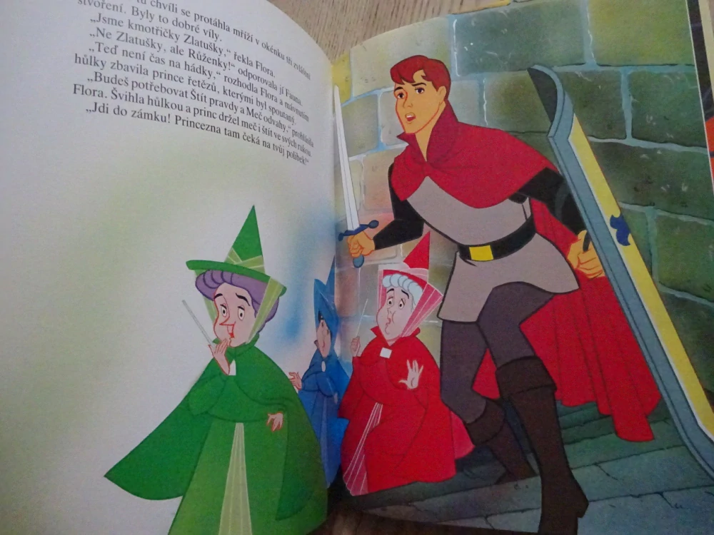 ŠÍPKOVÁ RŮŽENKA,  WALT DISNEY, **an