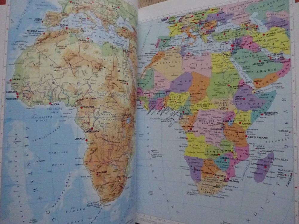 ATLAS SVĚTA PRO KAŽDÉHO, KARTOGRAFIE PRAHA, **an