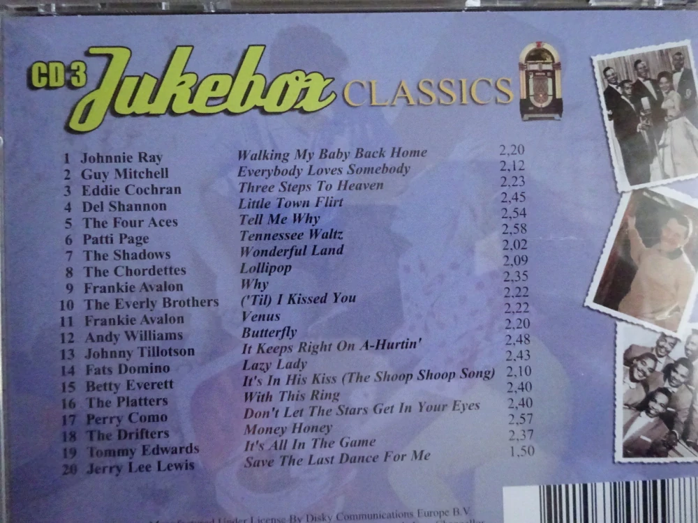 JUKEBOX CLASSICS, 3X CD HUDBA