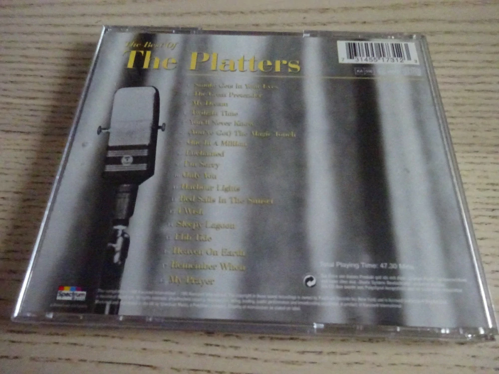 THE PLATTERS, CD HUDBA