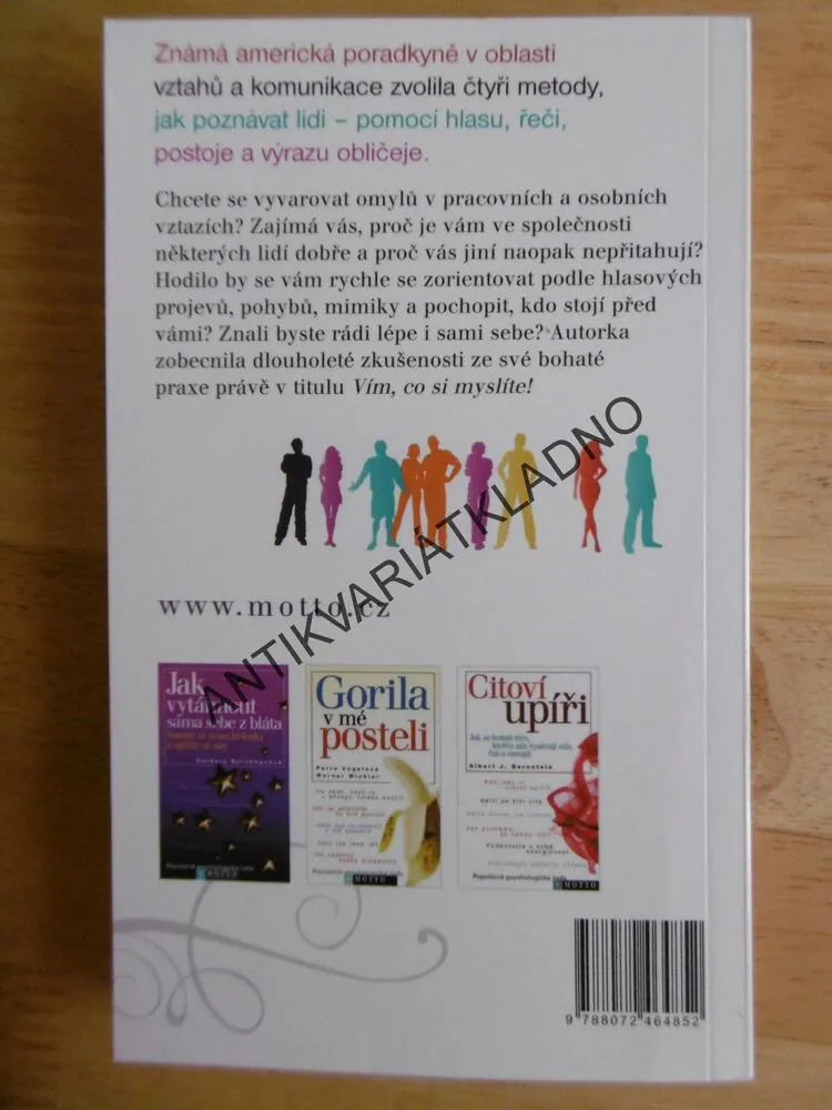 VÍM, CO SI MYSLÍTE! JAK PROKOUKNOUT TY DRUHÉ, LILLIAN GLASS