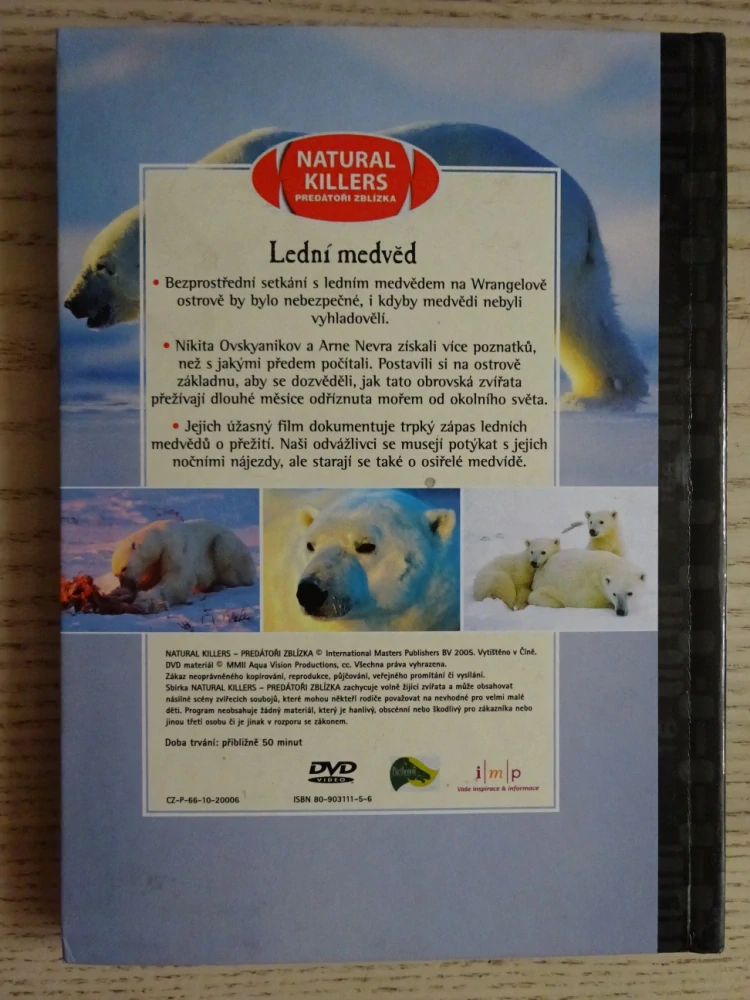 ZAJATCI LEDU, LEDNÍ MEDVĚDI, DVD FILM