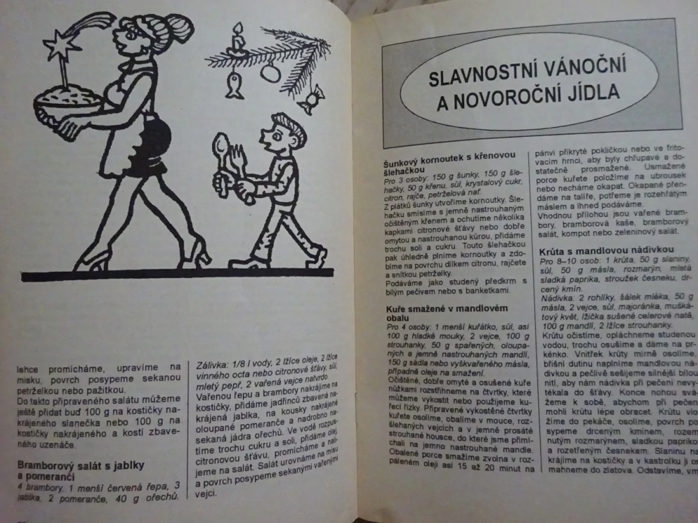 KUCHAŘKA NEJEN NA NEDĚLI, JEDNOU V ROCE NA VÁNOCE, **an