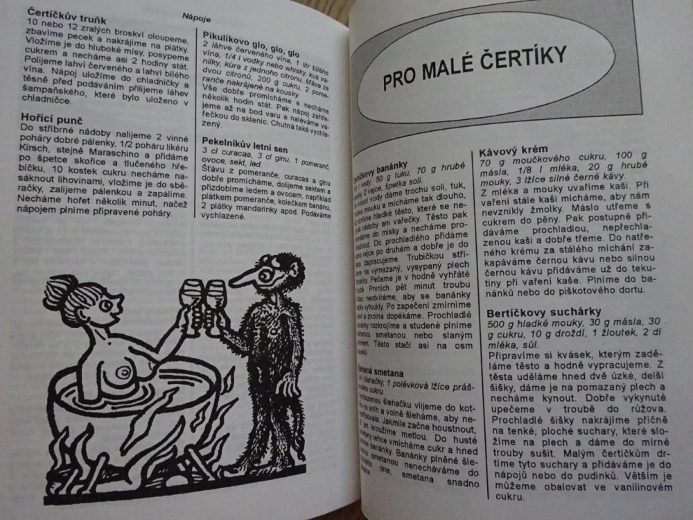 KUCHAŘKA NEJEN NA NEDĚLI ANEB JAK VAŘÍ ČERTI, **an