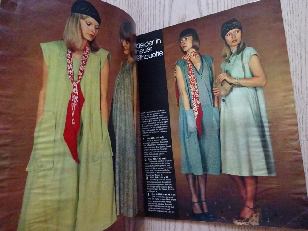 PRAMO 5/76, PRAKTISCHE MODE, MÓDA, ČASOPIS, NĚMECKY