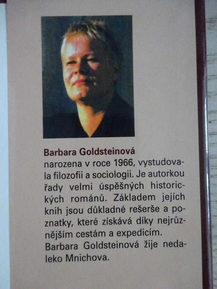 STAVITELKA PYRAMID, BARBARA GOLDSTEINOVÁ, **an