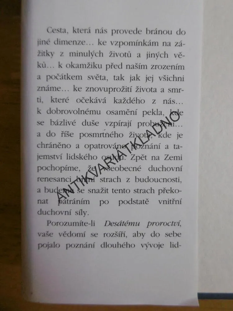 DESÁTÉ PROROCTVÍ, VIZE POKRAČUJE, JAMES REDFIELD
