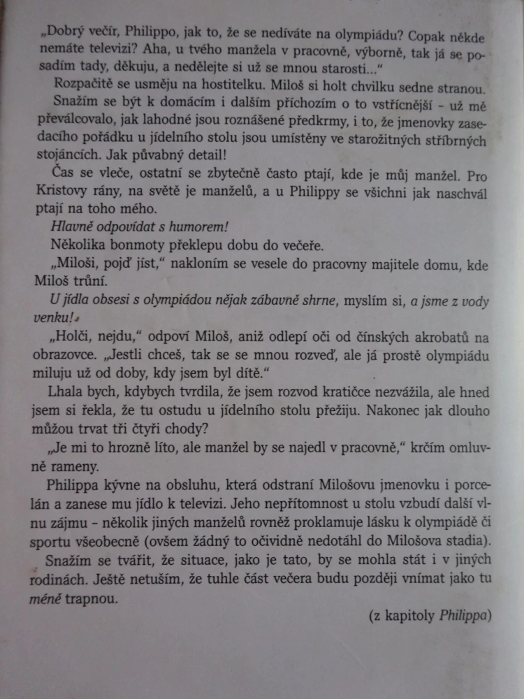 SNĚDLA DĚTEM SLADKOSTI, MARTINA FORMANOVÁ, **an