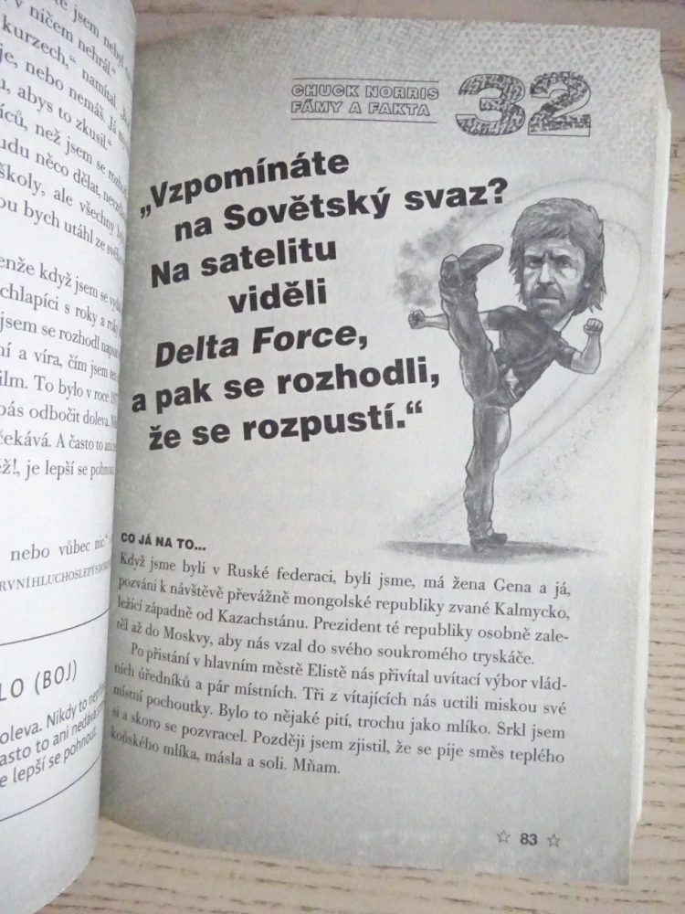 JAKÝ JE DOOPRAVDY CHUCK NORRIS, FÁMY A FAKTA, **an