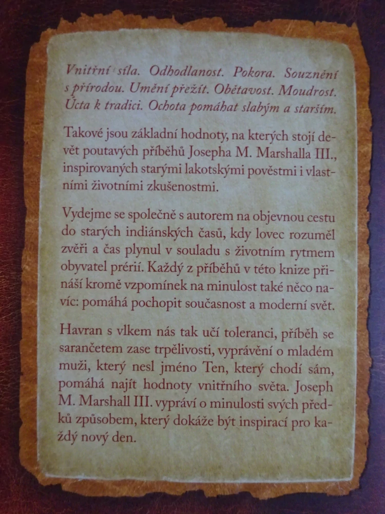 HLEDĚT DO SLUNCE A TANČIT, MOUDROST LAKOTSKÝCH INDIÁNŮ, JOSEPH M. MARSHALL III., **an