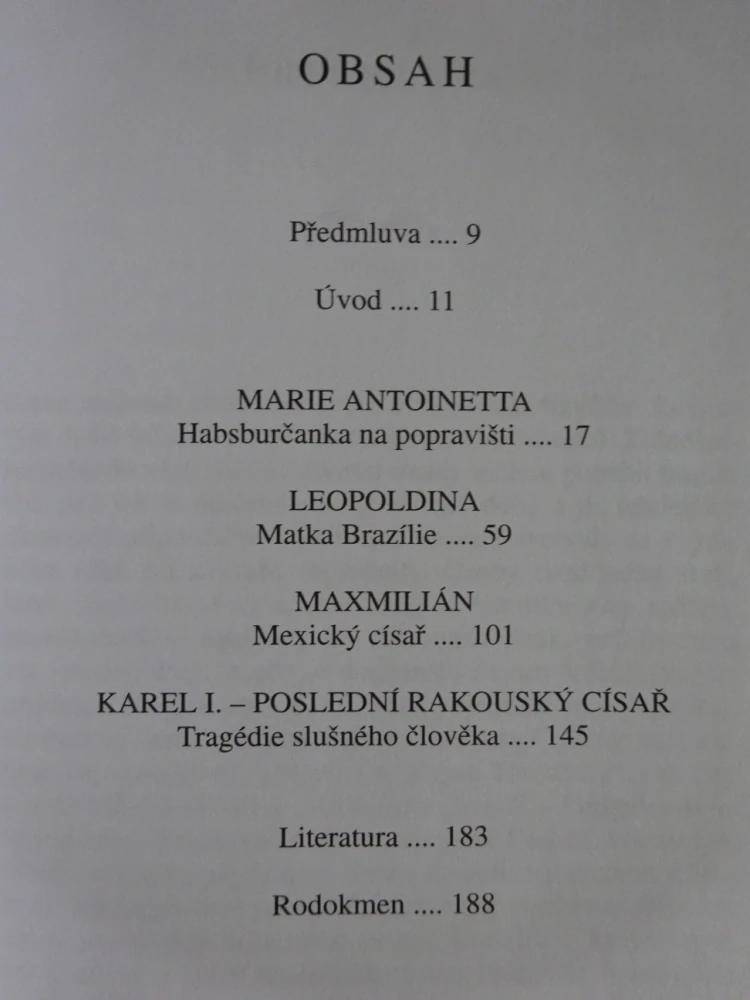 TRAGÉDIE V HABSBURSKÉM DOMĚ, SIGRID-MARIA GROSSINGOVÁ, **an
