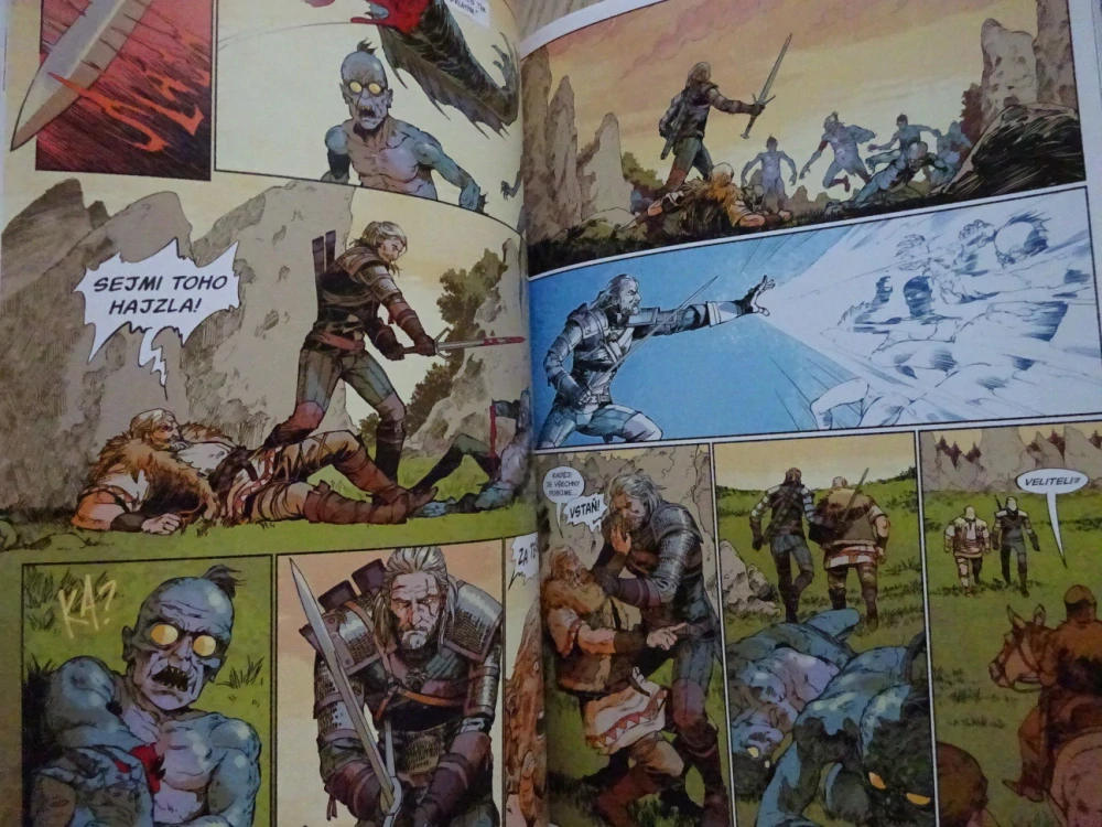 ZAKLÍNAČ, DIVOKÁ ZVÍŘATA, KOMIKS, **an