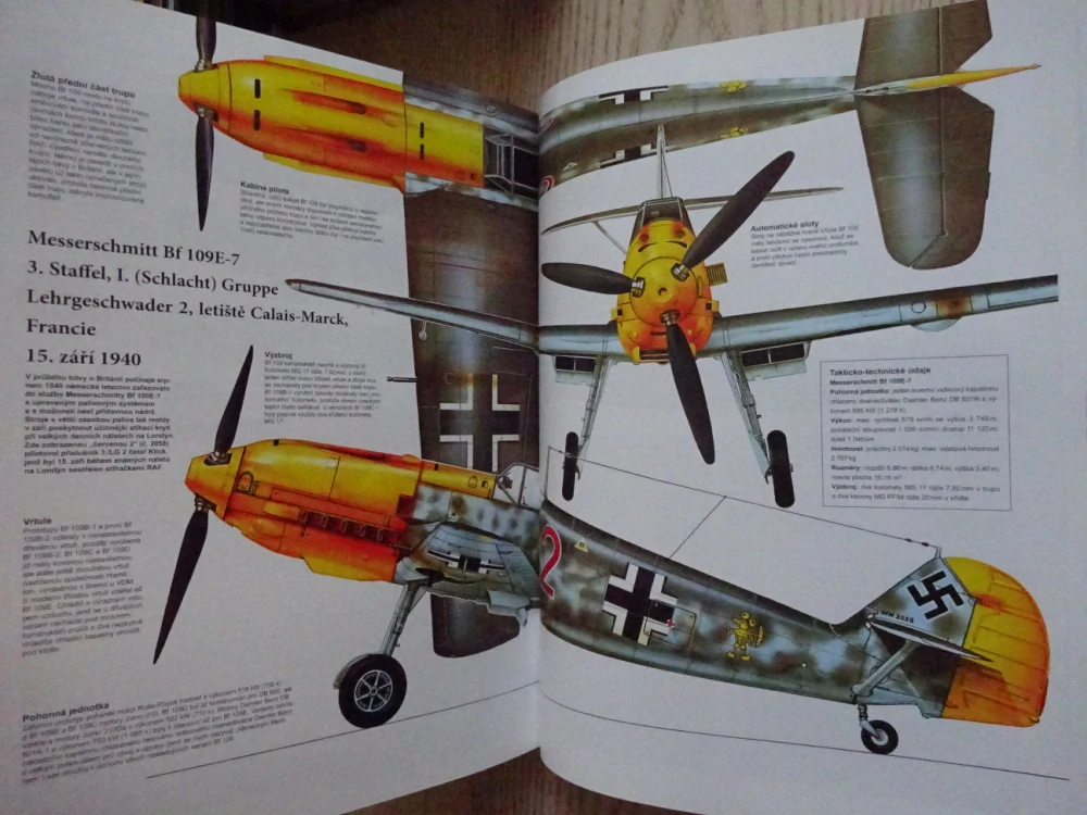 BOJOVÁ LETADLA LUFTWAFFE, D. DONALD, LETECTVÍ, **an