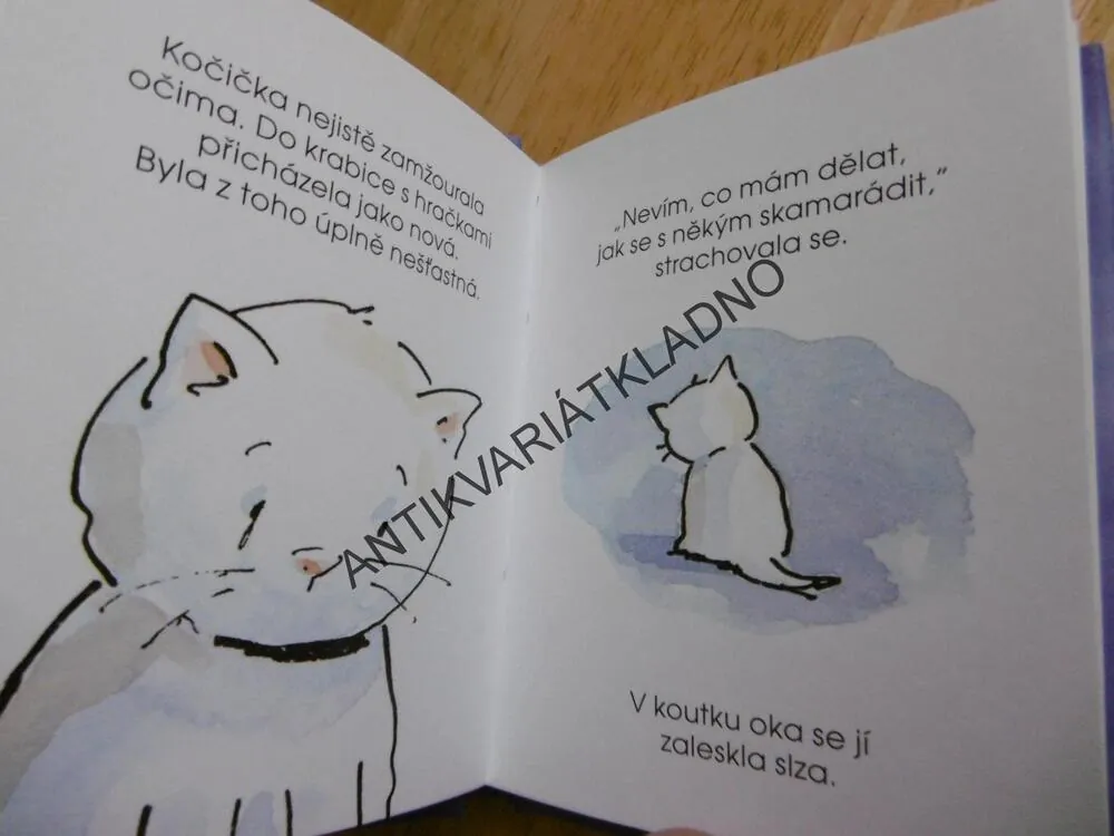 JAK SI KOČKA MŇOUKALKA NAŠLA KAMARÁDKY, MINI KNÍŽKA,