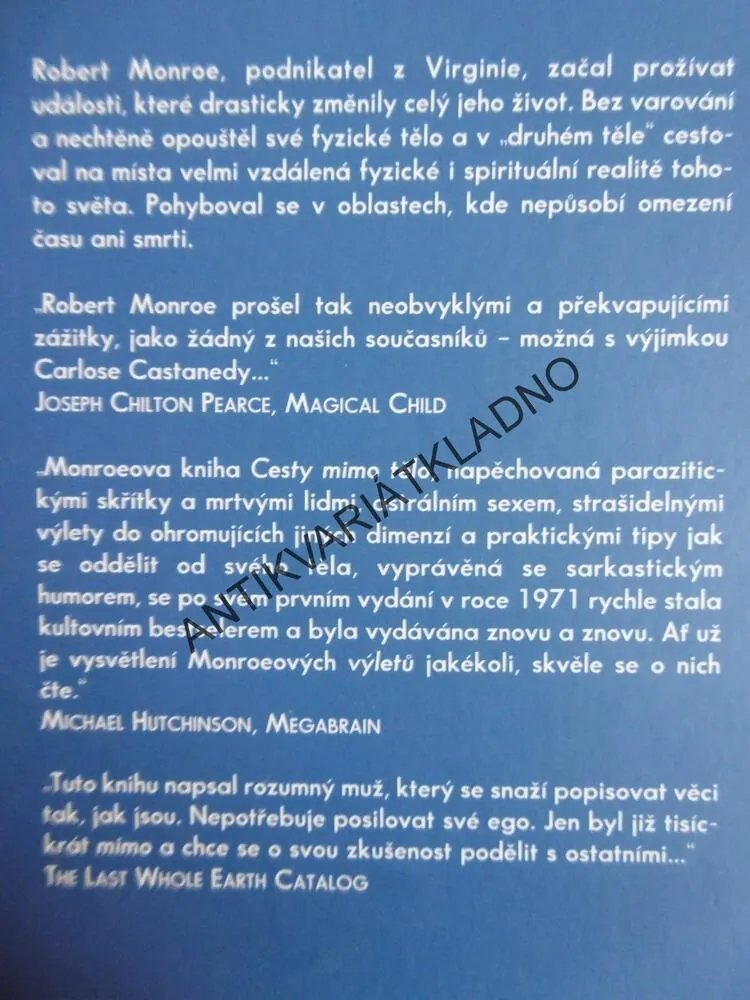 CESTY MIMO TĚLO, R.A. MONROE