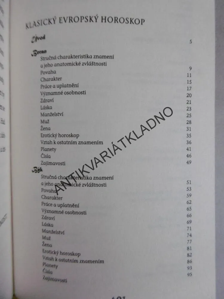 HOROSKOPY, 