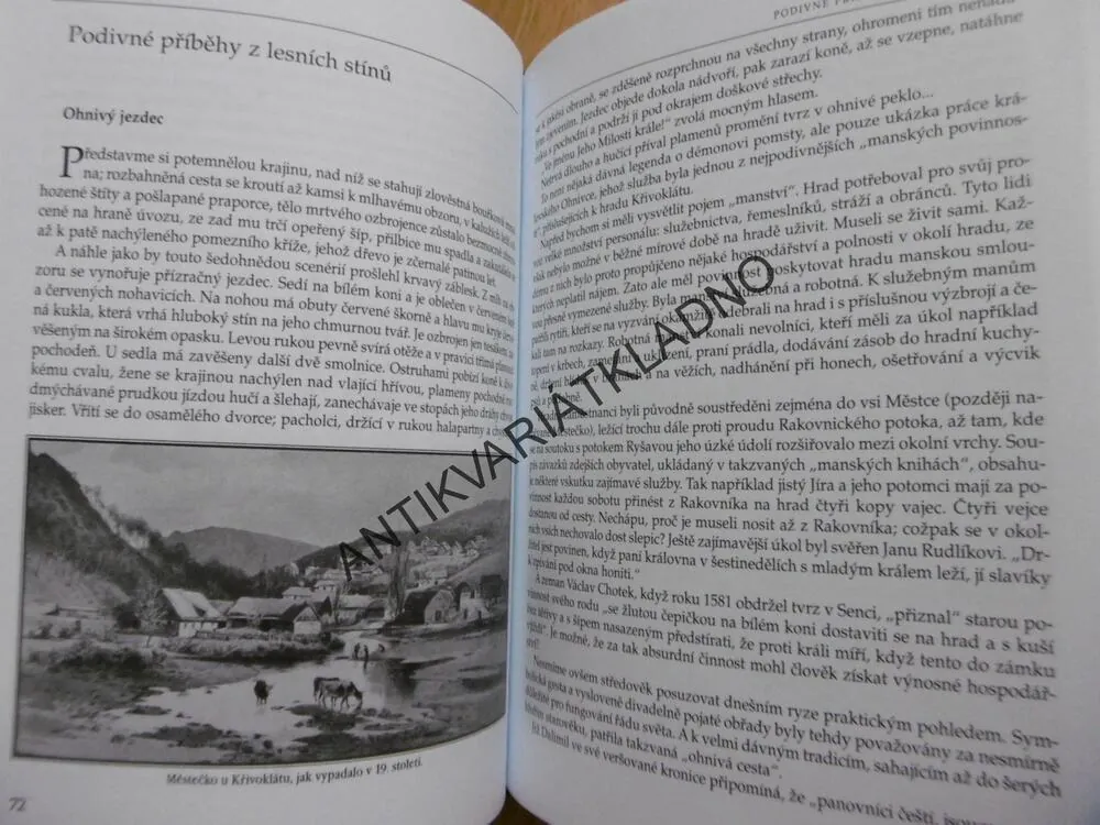 KŘIVOKLÁTSKÝM KRÁLOVSKÝM HVOZDEM, OTOMAR DVOŘÁK