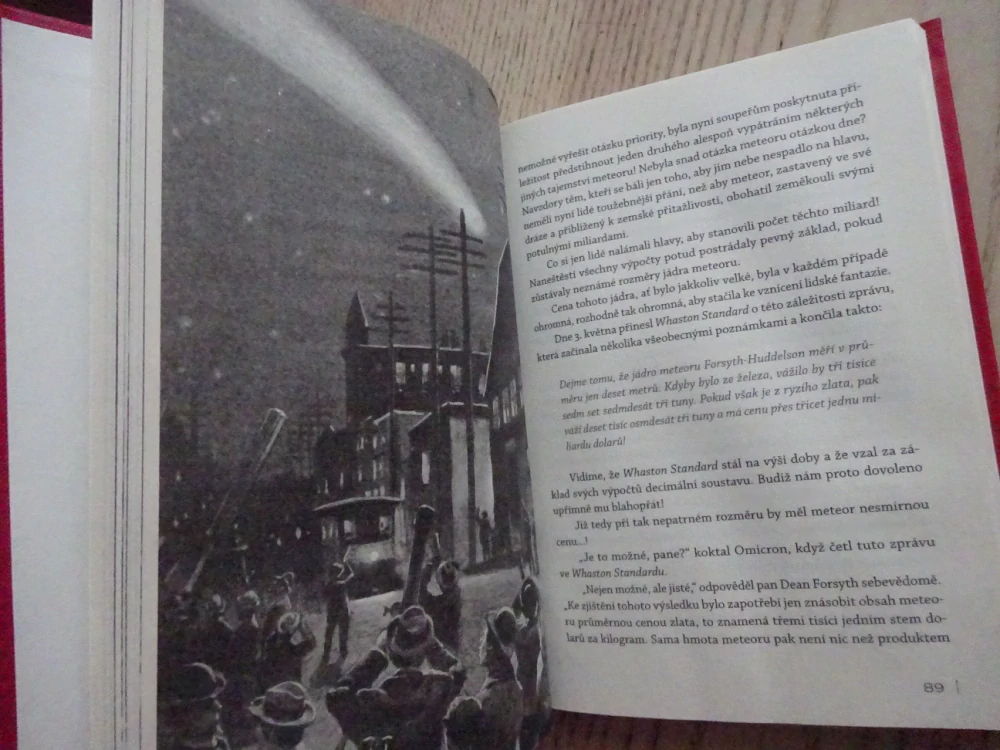 HONBA ZA METEOREM, JULES VERNE, **an