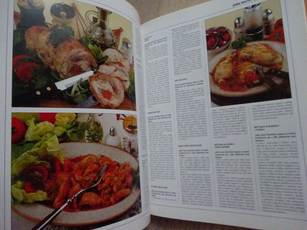 DĚLENÁ STRAVA, VELKÁ BAREVNÁ KUCHAŘKA, **an