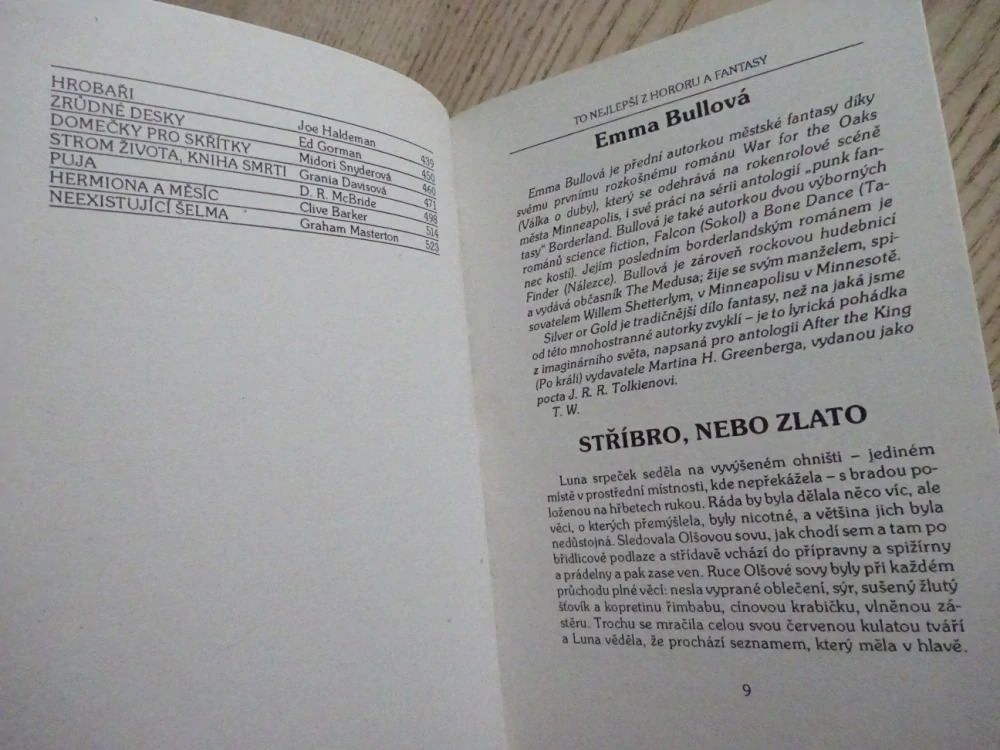 TO NEJLEPŠÍ Z HORORU A FANTASY, DATLONOWÁ, **an