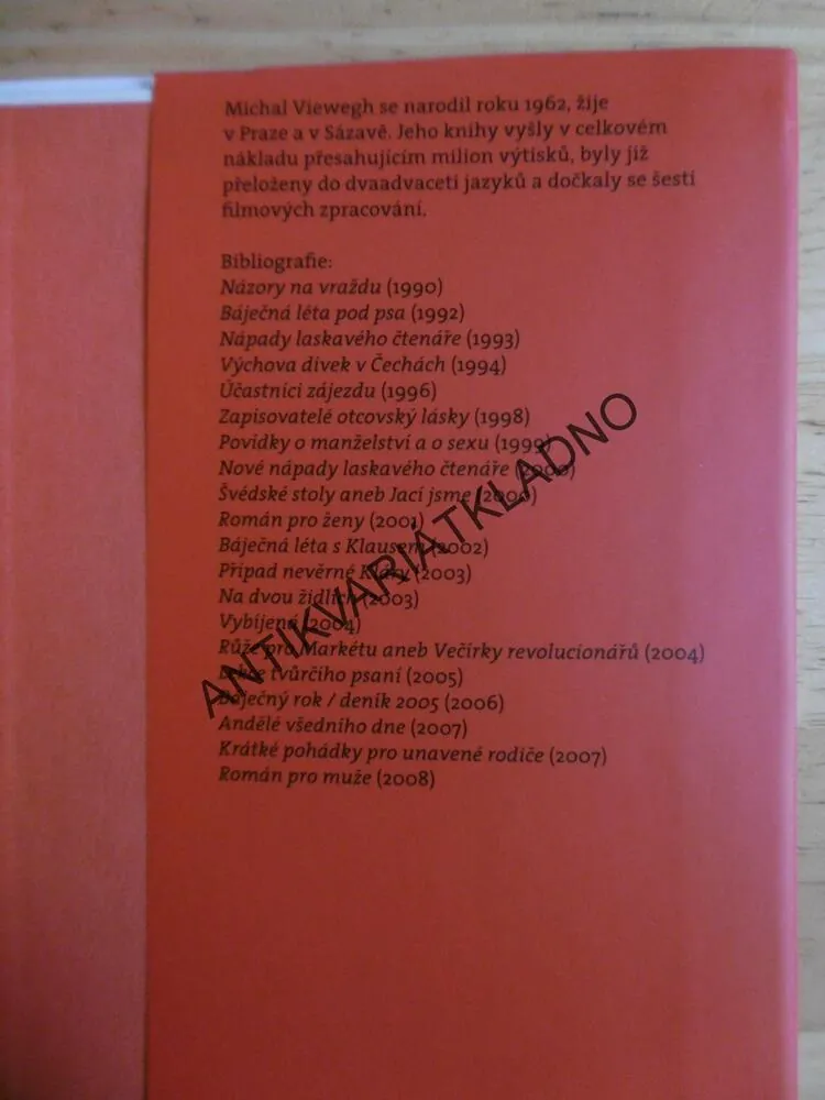 POVÍDKY O LÁSCE, MICHAL VIEWEGH, **a