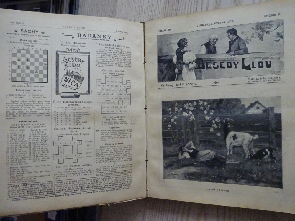 BESEDY LIDU., ROČNÍK X, **an