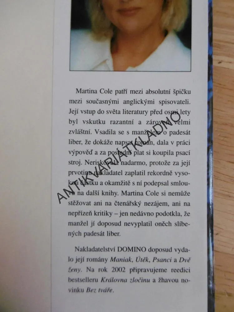 ZABIJÁK, MARTINA COLE, **an