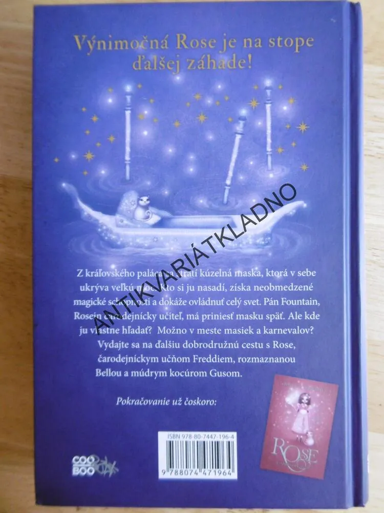 ROSE A ČARODĚJNÍKOVA MASKA, HOLLY WEBBOVÁ