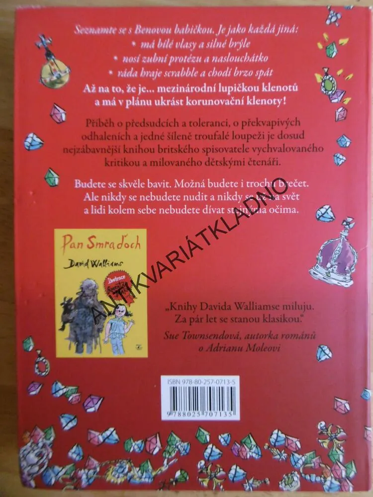 BABIČKA DRSŇAČKA, DAVID WALLIAMS, **an