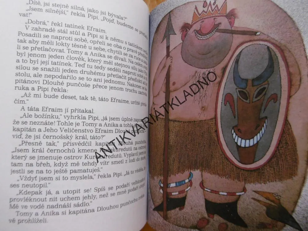 PIPI DLOUHÁ PUNČOCHA, ASTRID LINDGRENOVÁ, ADOLF BORN, **an